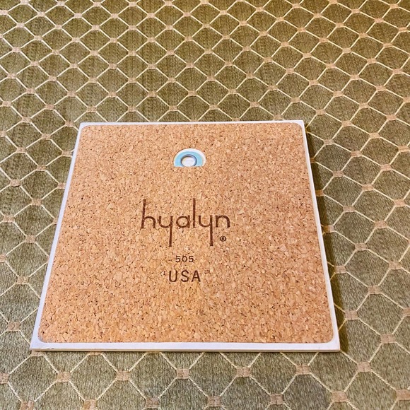 Vintage Hyalyn Southern Pottery Hot Pad Ceramic Trigger Fishing Scene Hot Plate - Picture 4 of 4